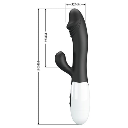 PRETTY LOVE - VIBRADOR NEGRO PARA EL PUNTO G