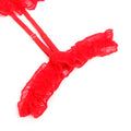 Subblime - Teddy con liga con detalle de encaje y tiras rojo S/M