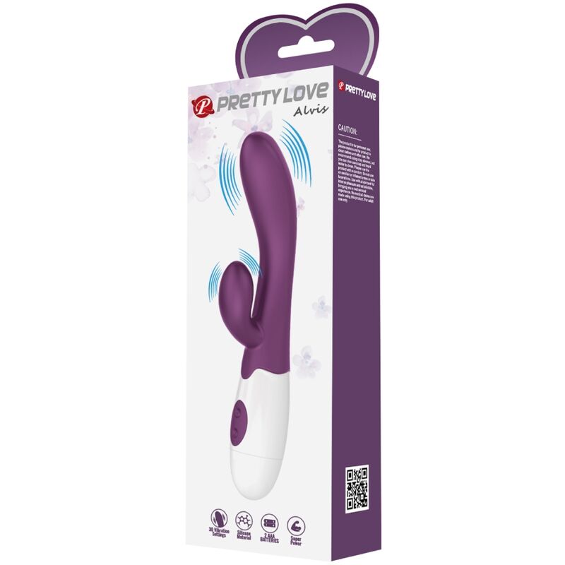 PRETTY LOVE - ALVIS PURPLE RABBIT AND G-SPOT VIBRATOR