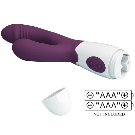 PRETTY LOVE - ANDRE RABBIT VIBRATOR AND PURPLE G-SPOT STIMULATOR