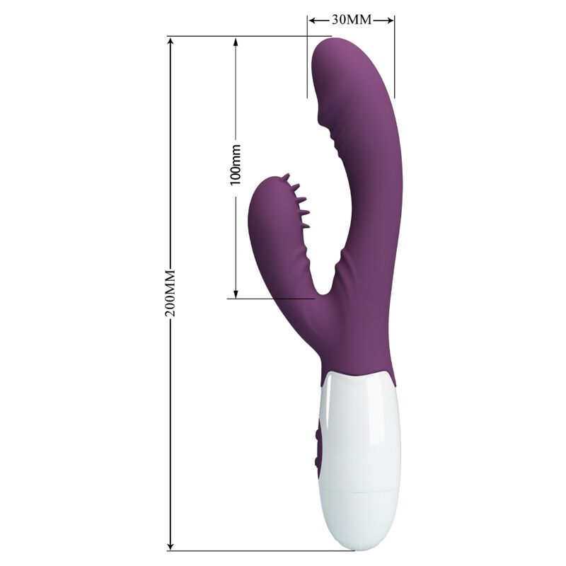 PRETTY LOVE - ANDRE RABBIT VIBRATOR AND PURPLE G-SPOT STIMULATOR
