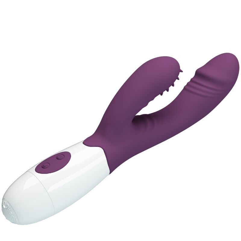 PRETTY LOVE - ANDRE RABBIT VIBRATOR AND PURPLE G-SPOT STIMULATOR