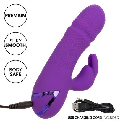 CALEXOTICS - MANHATTAN BEACH MARVEL PURPLE RABBIT VIBRATOR BY CALIFORNIA DREAMING
