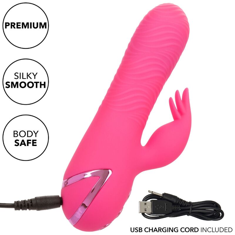 CALEXOTICS - SACRAMENTO SWEETIE PINK RABBIT VIBRATOR BY CALIFORNIA DREAMING