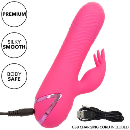 CALEXOTICS - SACRAMENTO SWEETIE PINK RABBIT VIBRATOR BY CALIFORNIA DREAMING