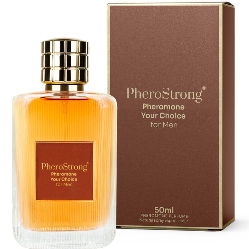 PHEROSTRONG - TU ELECCIÓN DE PERFUME DE FEROMONAS PARA HOMBRE 50 ML