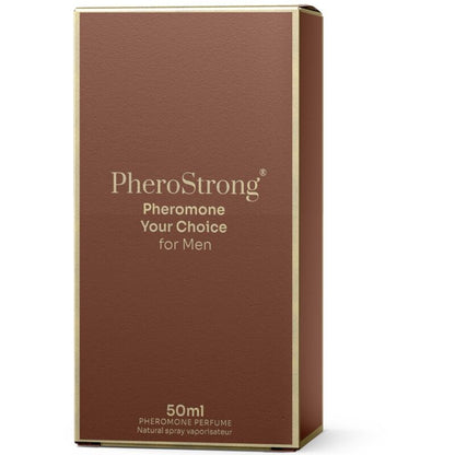 PHEROSTRONG - TU ELECCIÓN DE PERFUME DE FEROMONAS PARA HOMBRE 50 ML
