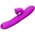 Armony - Angelia Multifunction Double Tongue Vibrator Heating Effect Violet