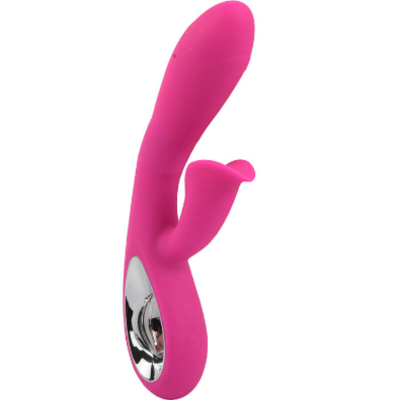 ARMONY - VIBRADOR DARO Y ESTIMULADOR DE ANILLO DE TIRO FUCSIA
