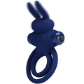 Pretty Love - Darey Dual Vibrating Rabbit Ring Blue