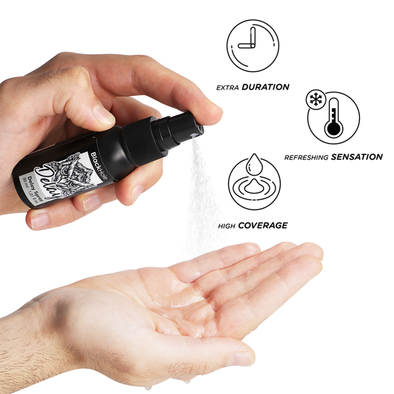 BLACK HOLE - RETARDANT SPRAY ESTUDO FORTE 30 ML