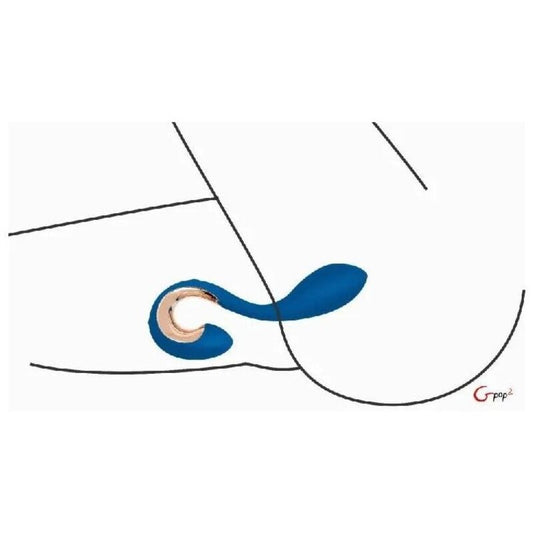 G-VIBE - GPOP 2 GEP VIBRADOR DE PUNTA AZUL INDIGO