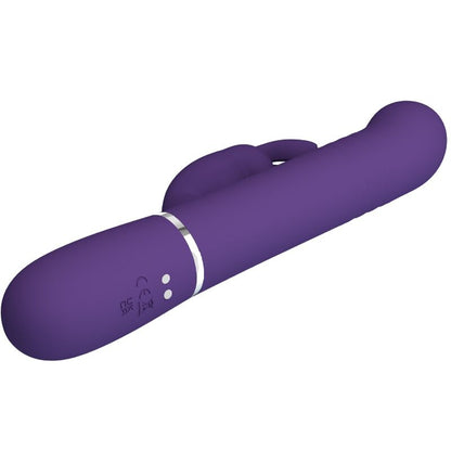 PRETTY LOVE - PURPLE 4-IN-1 RABBIT VIBRATOR