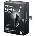 Satisfyer - Spot On 2 Vibrador Lay-On Preto