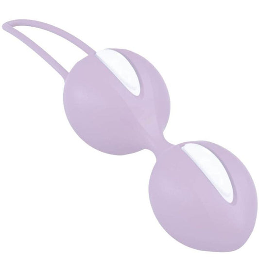 FUN FACTORY - SMARTBALLS DUO PELOTAS PÉLVICAS BLANCO / MORADO PASTEL