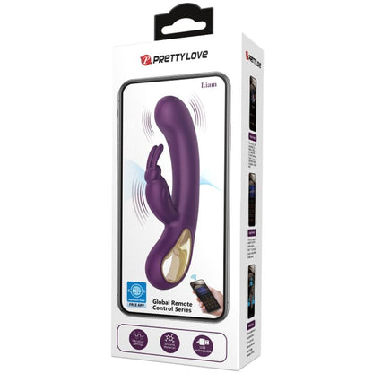 PRETTY LOVE - LIAM RABBIT VIBRATOR AND PURPLE G-SPOT STIMULATOR
