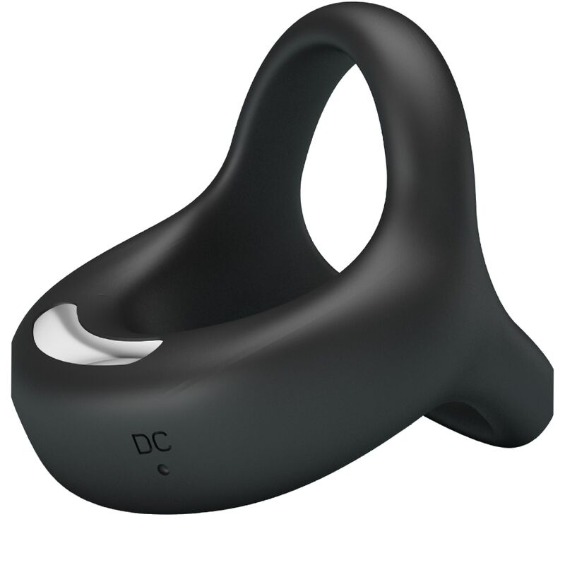 PRETTY LOVE - ANILLO VIBRADOR NEGRO ELLIOTT