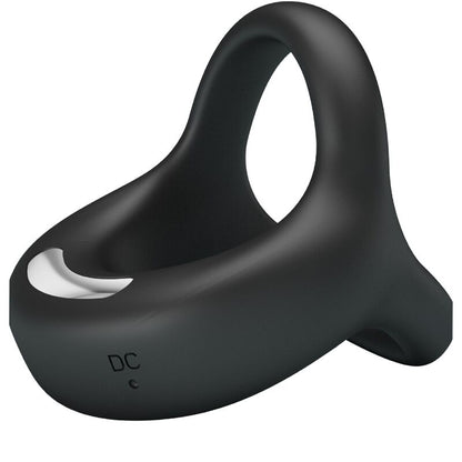 PRETTY LOVE - ANILLO VIBRADOR NEGRO ELLIOTT
