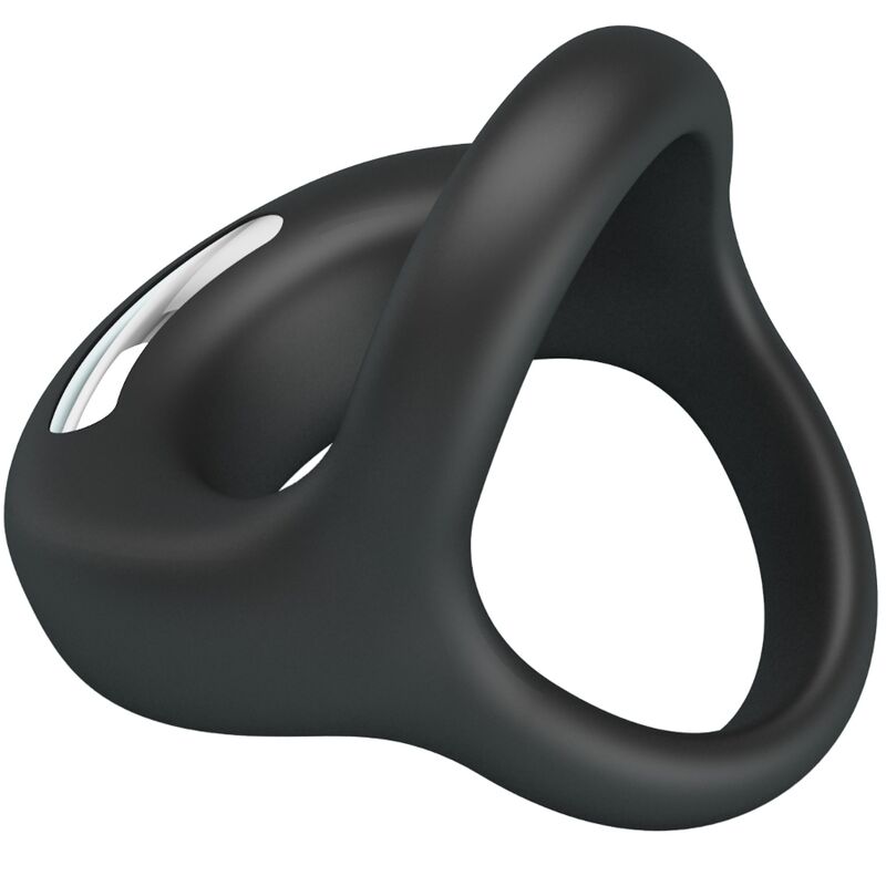 PRETTY LOVE - ANILLO VIBRADOR NEGRO ELLIOTT