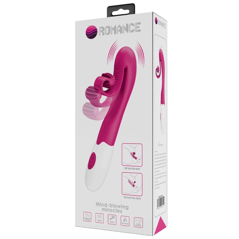 ROMANCE - 30-SPEED VIBRATOR AND STIMULATOR PINK
