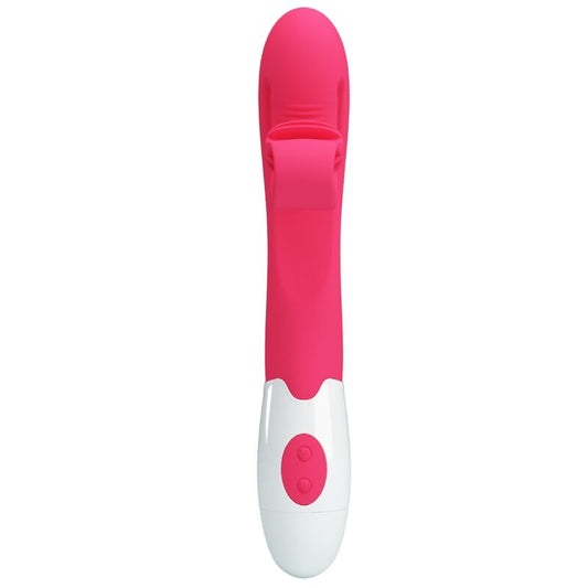 ROMANCE - VIBRADOR Y ESTIMULADOR ROSA DE 30 VELOCIDADES