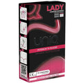 Uniq - Lady Condom Preservativos Femininos Sem Látex Com Cinta Liga 3 Unidades