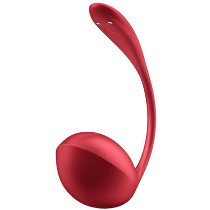 SATISFYER - ESTIMULADOR DE PÉTALOS BRILLANTES CON CONTROL REMOTO PUNTO G ROJO APP GRATUITA