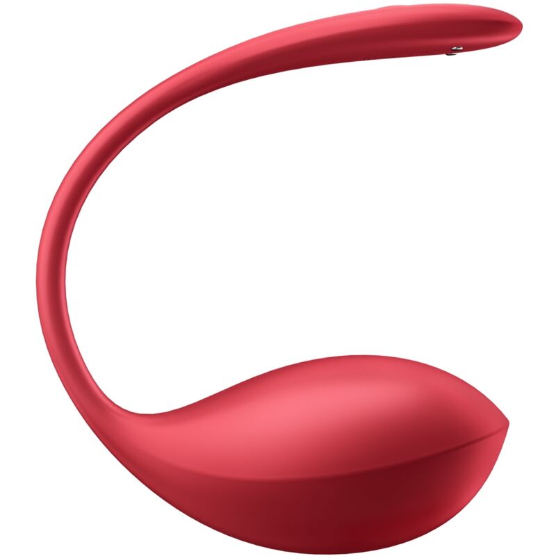 SATISFYER - ESTIMULADOR DE PÉTALOS BRILLANTES CON CONTROL REMOTO PUNTO G ROJO APP GRATUITA