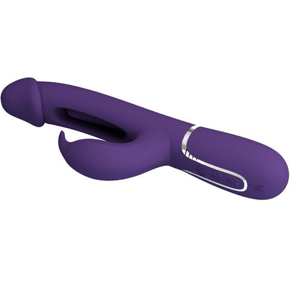 AMOR HERMOSO - KAMPAS VIBRADOR CONEJO MULTIFUNCIÓN 3 EN 1 CON LENGUA VIOLETA
