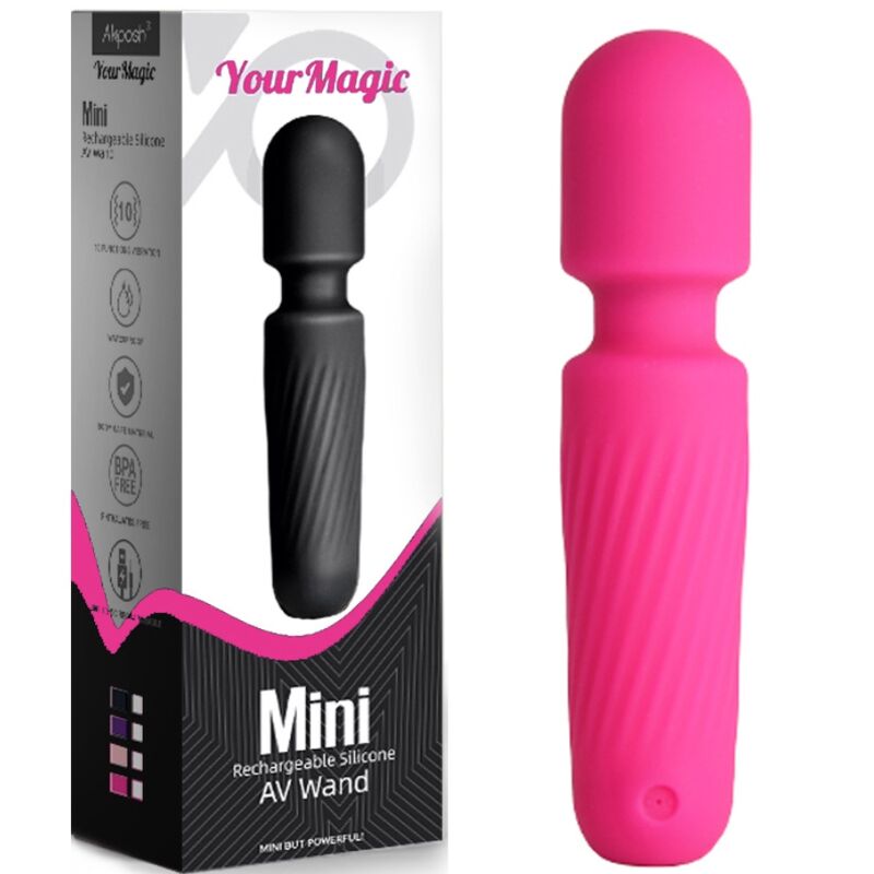 ARMONY - YOUR MAGIC MASSAGER AND RECHARGEABLE VIBRATOR 10 PINK VIBRATIONS