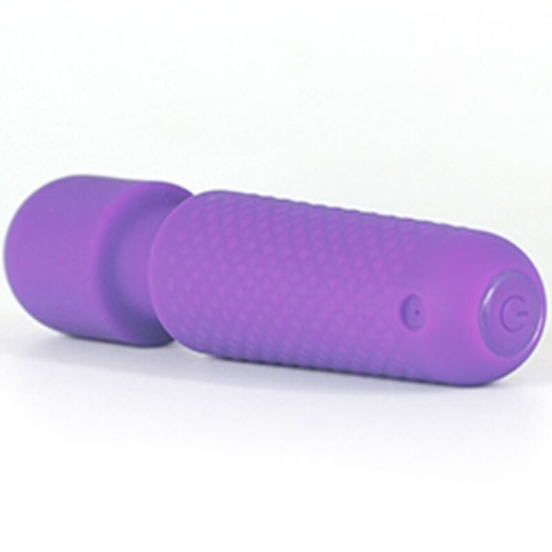 ARMONY - TU MASAJEADOR MÁGICO Y VIBRADOR RECARGABLE 10 VIBRACIONES VARITA DE PUNTOS MORADOS