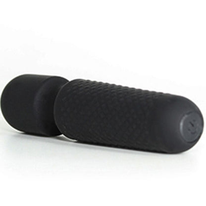 ARMONY - TU MASAJEADOR MÁGICO Y VIBRADOR RECARGABLE 10 VIBRACIONES VARITA PUNTOS NEGRO