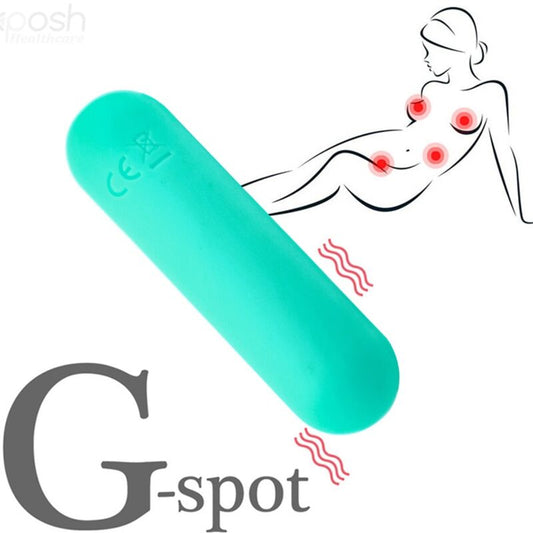 ARMONY - SPLASH JOLINE BULLET VIBRATOR SILICONE REMOTE CONTROL 10 VIBRATIONS 65 X 15 CM GREEN