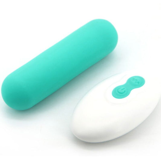 ARMONY - SPLASH JOIE BULLET VIBRATOR SILICONE REMOTE CONTROL 10 VIBRATIONS 75 X 19 CM GREEN