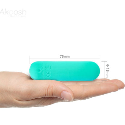 ARMONY - SPLASH JOIE BULLET VIBRATOR SILICONE REMOTE CONTROL 10 VIBRATIONS 75 X 19 CM GREEN