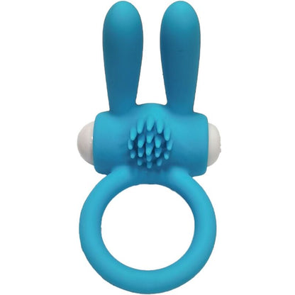 ARMONY - ANILLO VIBRADOR DE SILICONA NEGRO MR. BUNNY