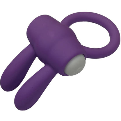 ARMONY - ANILLO VIBRADOR DE SILICONA MORADO MR BUNNY