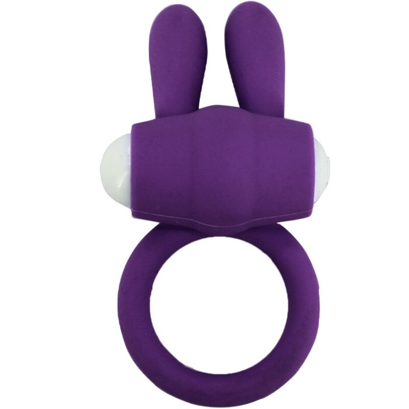 ARMONY - ANILLO VIBRADOR DE SILICONA MORADO MR BUNNY