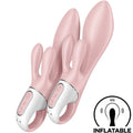 Satisfyer - Air Pump Bunny 3 Vibrador De Coelho Inflável Rosa