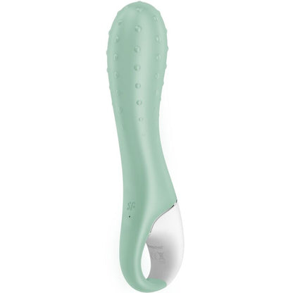 SATISFYER - VIBRADOR CON BOMBA DE AIRE 3 PUNTO G INFLABLE MENTA