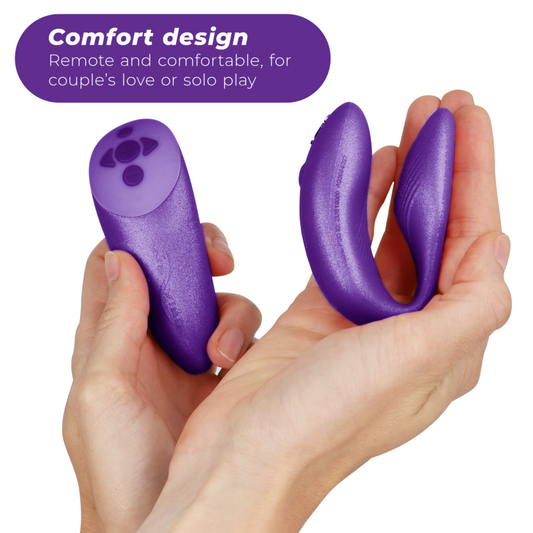 WE-VIBE - COUPLES' CHORUS VIBRATOR WITH LILAC SQUEEZE CONTROL