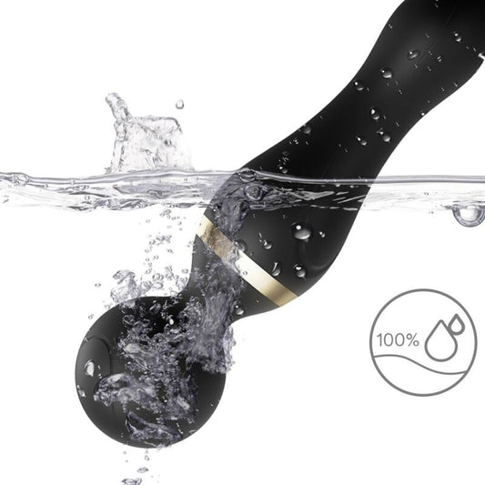 ARMONY - FREEZA MASAJEADOR Y VIBRADOR SUPER FLEXIBLE PUNTO NEGRO