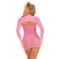 Subblime - 952471 Vestido Rosa Em Rede Tamanho Único