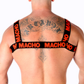 Macho - Arnês Duplo Vermelho