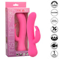 Calexotics - First Time Vibrador Coelho Recarregável Rosa