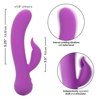 CALEXOTICS - FIRST TIME PURPLE RECHARGEABLE PLEASER VIBRATOR
