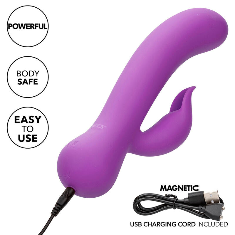CALEXOTICS - FIRST TIME PURPLE RECHARGEABLE PLEASER VIBRATOR