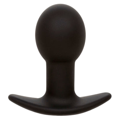 CALEXOTICS - ROCK BOTTOM ANAL PLUG 10 VIBRATIONS BLACK SILICONE