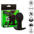 Calexotics - Rock Bottom Plug Anal 10 Vibrações Silicone Preto