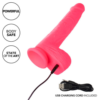 CALEXOTICS - STUDENTS REALISTIC VIBRATOR 10 VIBRATIONS PINK